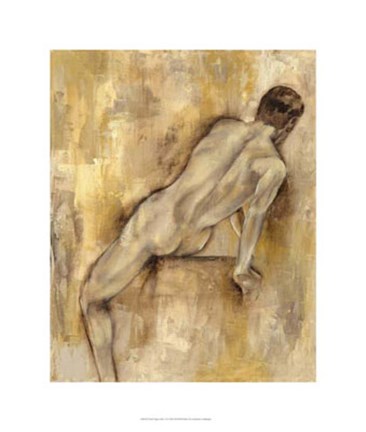 Framed Nude Figure Study VI Print