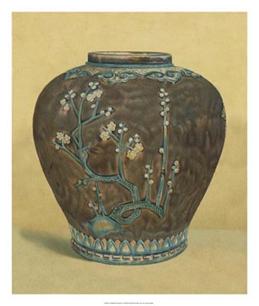 Framed Oxidized Porcelain I Print