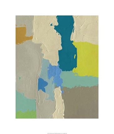 Framed Random Logic I Print