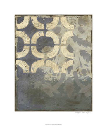 Framed Wisteria I Print