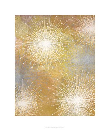 Framed Allium I Print