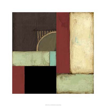 Framed Loft Abstract I Print