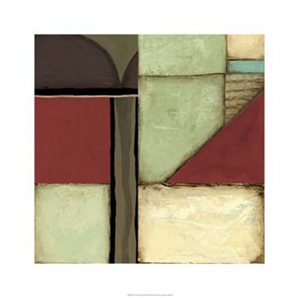 Framed Loft Abstract III Print