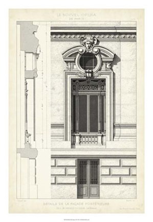 Framed Motifs Historiques II Print