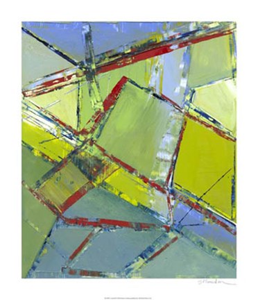 Framed Aerial III Print