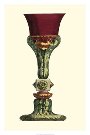 Framed De La Fosse Goblet IV Print