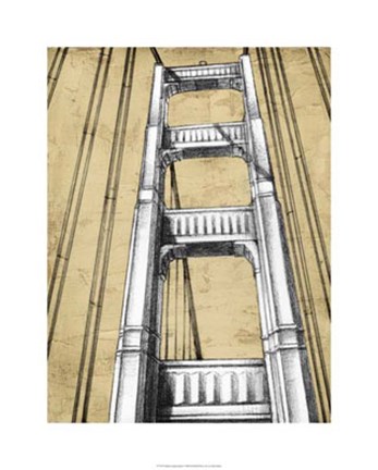 Framed Modern Engineering II Print