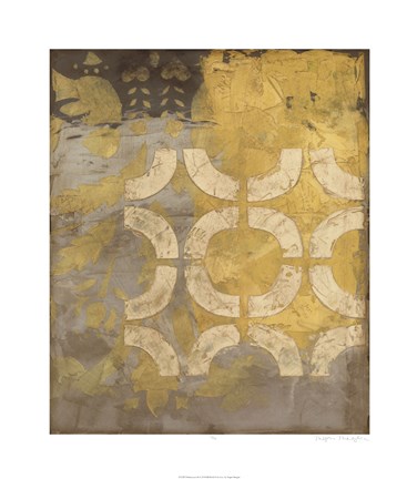 Framed Honeysuckle II Print