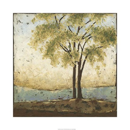 Framed Arbor Duet II Print