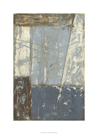 Framed Urban Layout I Print