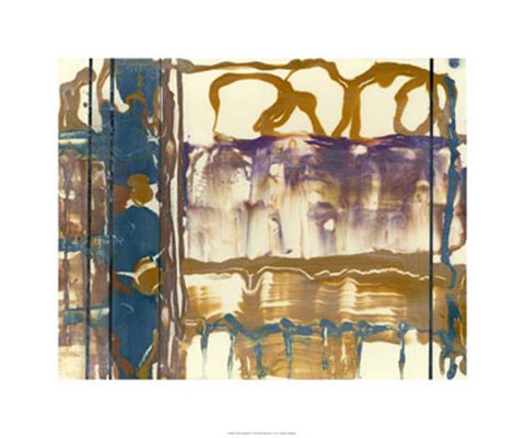 Framed Fluid Connection I Print