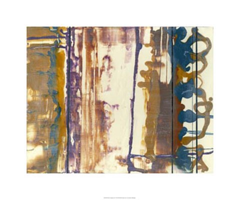 Framed Fluid Connection II Print