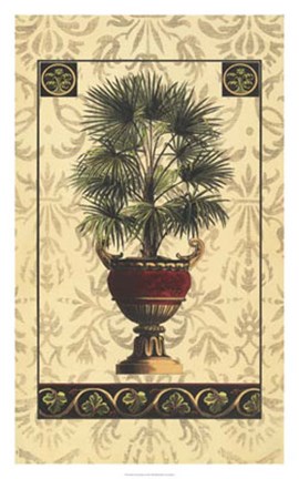 Framed Palm of the Islands I Print