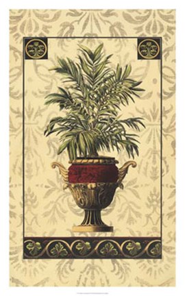 Framed Palm of the Islands II Print