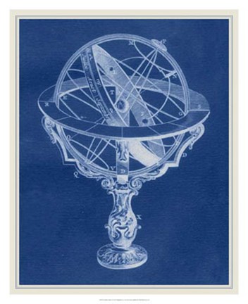 Framed Armillary Sphere II Print