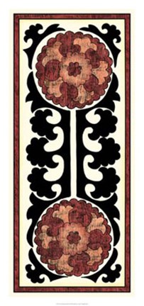 Framed Suzani Panel II Print