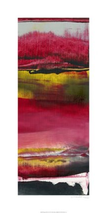 Framed Magenta Solstice II Print