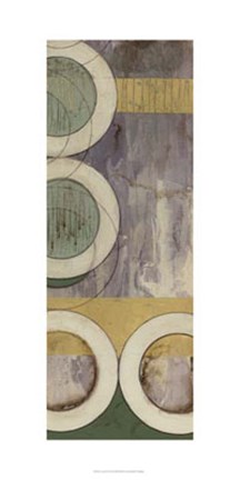 Framed Concentric I Print