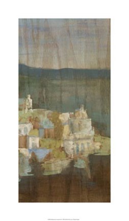 Framed Mediterranean Composition II Print