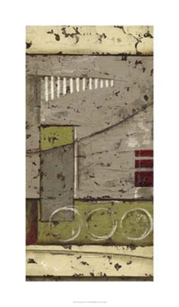 Framed Abstract Geometry II Print