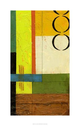 Framed Chutes and Ladders I Print