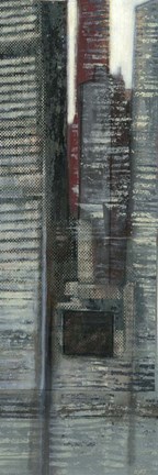 Framed Urban Landscape IV Print