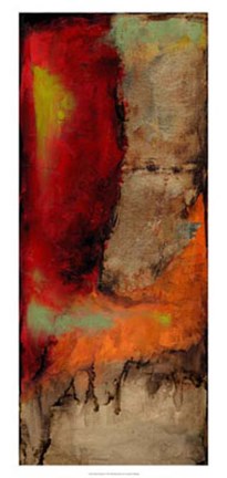 Framed Playful Serenity I Print