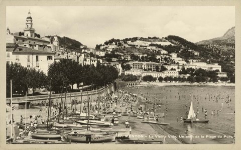 Framed Summer in France II Print