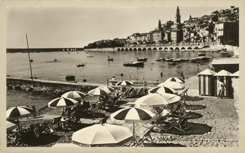 Framed Summer in France III Print