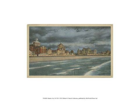 Framed Atlantic City, NJ- VII Print