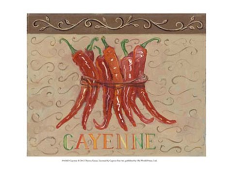 Framed Cayenne Print