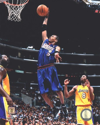  1999-00 Fleer Focus #18 Allen Iverson NBA Basketball
