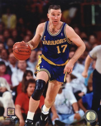 Framed Chris Mullin 1991 Action Print