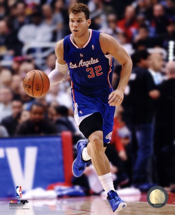 Framed Blake Griffin 2012-13 Action Print