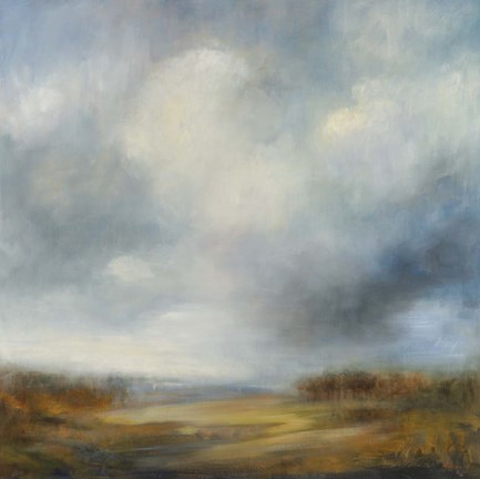 Framed Blue Light Print