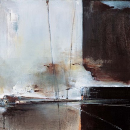 Framed Vanishing Train Print