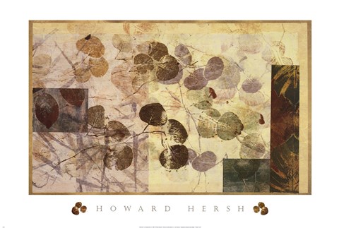 Framed Field Work I Print