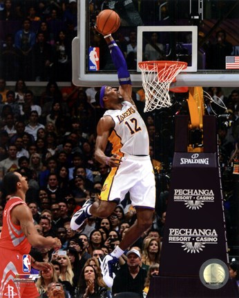 Framed Dwight Howard 2012-13 Action Print