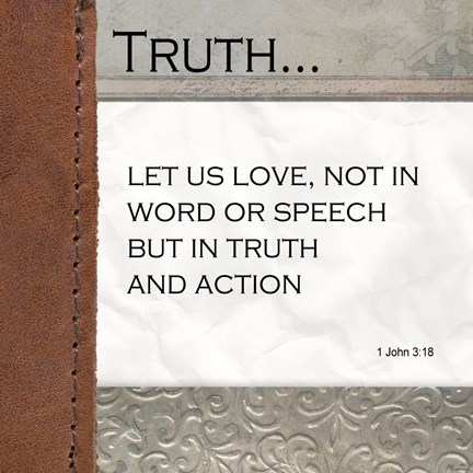 Framed Truth Print