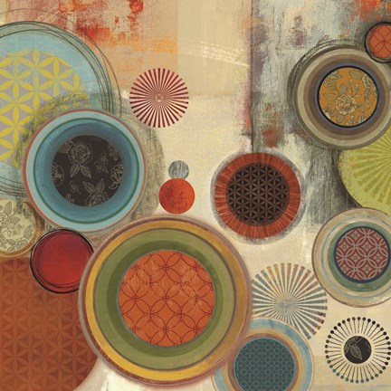 Framed Motions I Print