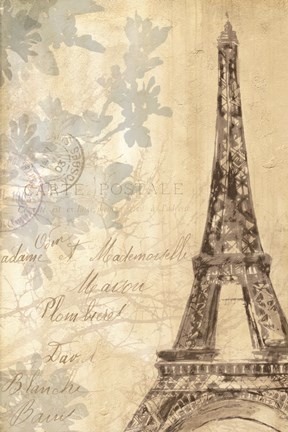 Framed Architectural Study II Print