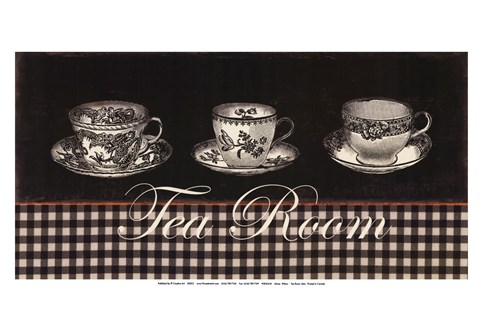 Framed Tea Room Print