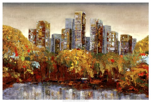 Framed Central Park Print