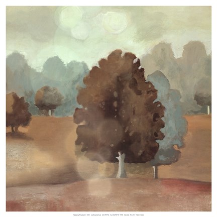 Framed Perry Hill II Print