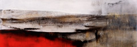 Framed Donde la tierra es de fuego Print