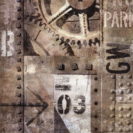 Framed Industrial I Print