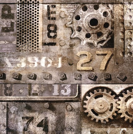 Framed Industrial II Print