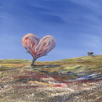 Framed Linea di confine Print