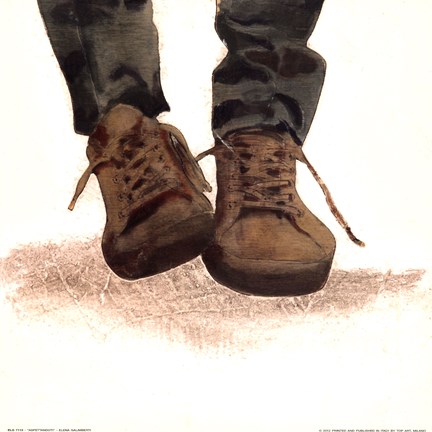 Framed Aspettandoti Print