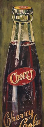 Framed Cherry Cola Print